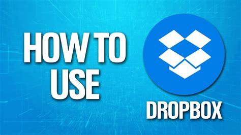 how to use dropbox tutorial.
